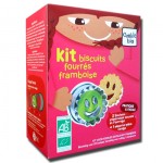 Kit pour biscuits fourrés à la framboise Nat Ali