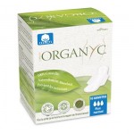 Serviettes hygiéniques de la marque Organyc